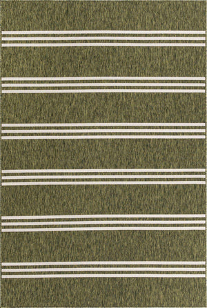 Green 6' 1 x 9' Jill Zarin Outdoor Rectangle Area Rug Weather Resistant for Patio, Deck, Terrace, Balcony, Porch Durable 100% Polypropylene Carpet for Outside for Sale at Rug Engine