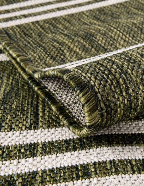 Green 9' x 12' Jill Zarin Outdoor Rectangle Area Rug Weather Resistant for Patio, Deck, Terrace, Balcony, Porch Durable 100% Polypropylene Carpet for Outside for Sale at Rug Engine