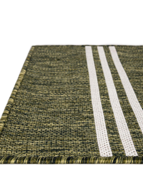 Green 9' x 12' Jill Zarin Outdoor Rectangle Area Rug Weather Resistant for Patio, Deck, Terrace, Balcony, Porch Durable 100% Polypropylene Carpet for Outside for Sale at Rug Engine