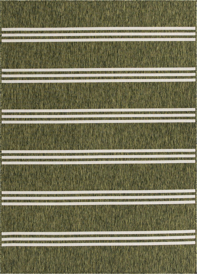 Green 1' 4 x 1' 4 Jill Zarin Outdoor Sample Area Rug Weather Resistant for Patio, Deck, Terrace, Balcony, Porch Durable 100% Polypropylene Carpet for Outside for Sale at Rug Engine