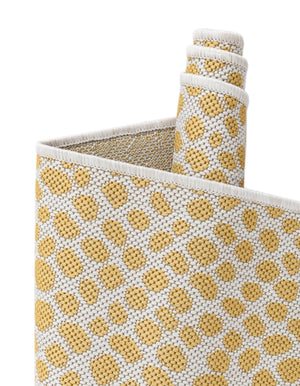 Yellow Ivory 10' 8 x 10' 8 Jill Zarin Outdoor Square Area Rug Weather Resistant for Patio, Deck, Terrace, Balcony, Porch Durable 100% Polypropylene Carpet for Outside for Sale at Rug Engine