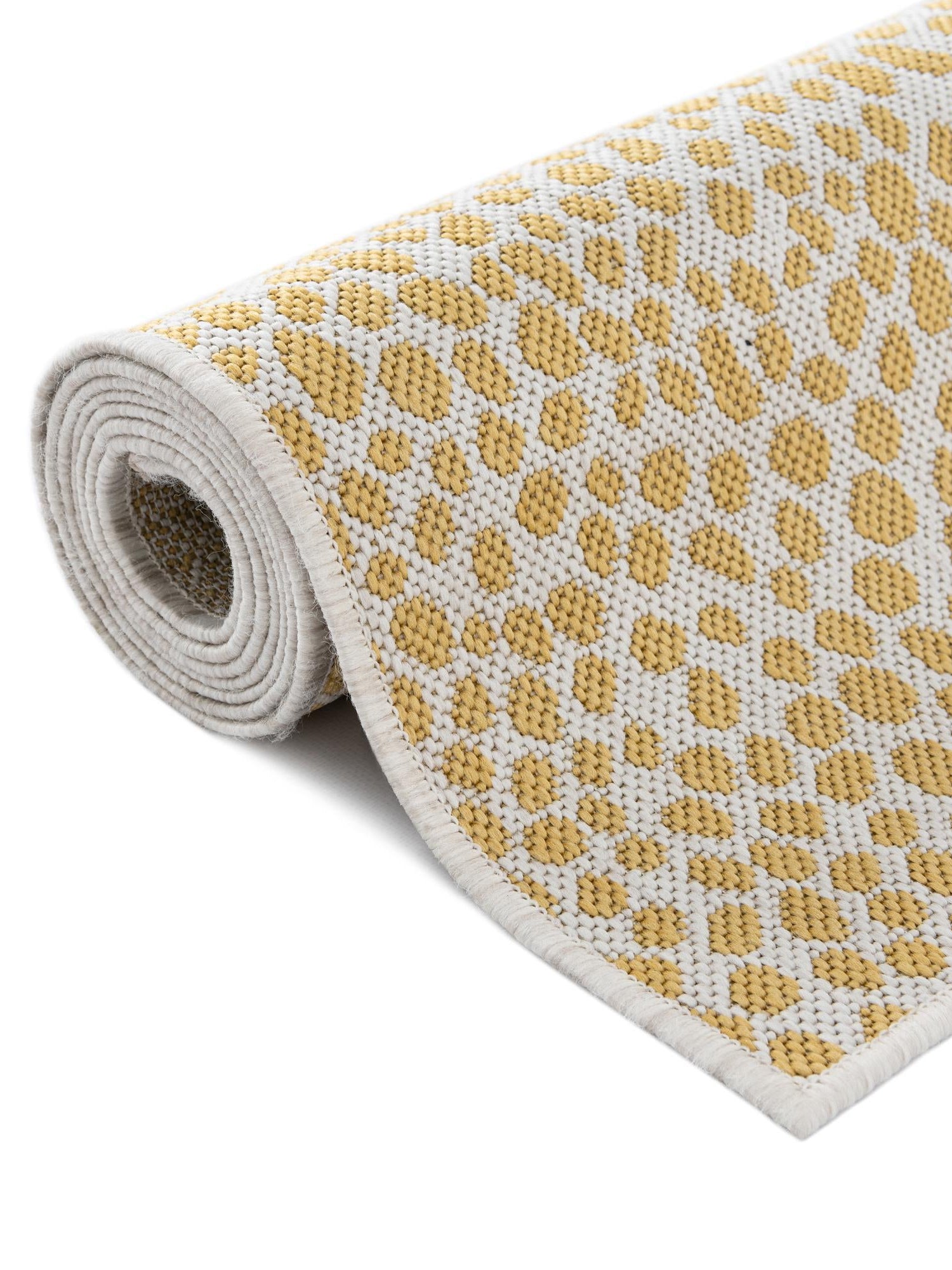 Yellow Ivory 10' 8 x 10' 8 Jill Zarin Outdoor Square Area Rug Weather Resistant for Patio, Deck, Terrace, Balcony, Porch Durable 100% Polypropylene Carpet for Outside for Sale at Rug Engine