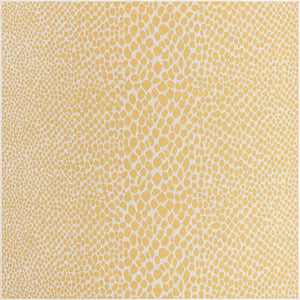 Yellow Ivory 7' 10 x 7' 10 Jill Zarin Outdoor Square Area Rug Weather Resistant for Patio, Deck, Terrace, Balcony, Porch Durable 100% Polypropylene Carpet for Outside for Sale at Rug Engine