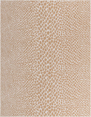 Dark Beige 7' 10 x 10' Jill Zarin Outdoor Rectangle Area Rug Weather Resistant for Patio, Deck, Terrace, Balcony, Porch Durable 100% Polypropylene Carpet for Outside for Sale at Rug Engine