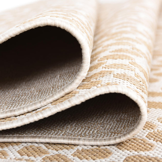 Dark Beige 13' 1 x 13' 1 Jill Zarin Outdoor Square Area Rug Weather Resistant for Patio, Deck, Terrace, Balcony, Porch Durable 100% Polypropylene Carpet for Outside for Sale at Rug Engine