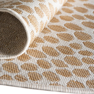 Dark Beige 10' 8 x 10' 8 Jill Zarin Outdoor Round Area Rug Weather Resistant for Patio, Deck, Terrace, Balcony, Porch Durable 100% Polypropylene Carpet for Outside for Sale at Rug Engine