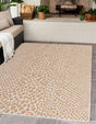 Dark Beige 5' 3 x 8' Jill Zarin Outdoor Rectangle Area Rug Weather Resistant for Patio, Deck, Terrace, Balcony, Porch Durable 100% Polypropylene Carpet for Outside for Sale at Rug Engine