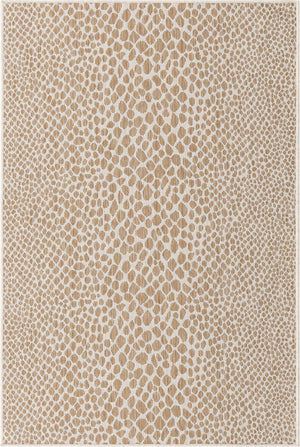 Dark Beige 4' 1 x 6' 1 Jill Zarin Outdoor Rectangle Area Rug Weather Resistant for Patio, Deck, Terrace, Balcony, Porch Durable 100% Polypropylene Carpet for Outside for Sale at Rug Engine