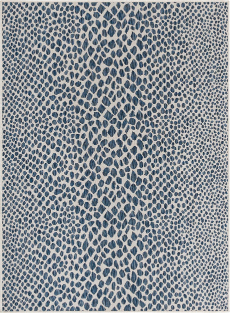 Blue 1' 4 x 1' 4 Jill Zarin Outdoor