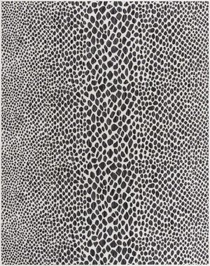 Black 7' 10 x 10' Jill Zarin Outdoor Rectangle Area Rug Weather Resistant for Patio, Deck, Terrace, Balcony, Porch Durable 100% Polypropylene Carpet for Outside for Sale at Rug Engine