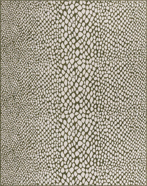 Green 7' 10 x 10' Jill Zarin Outdoor Rectangle Area Rug Weather Resistant for Patio, Deck, Terrace, Balcony, Porch Durable 100% Polypropylene Carpet for Outside for Sale at Rug Engine