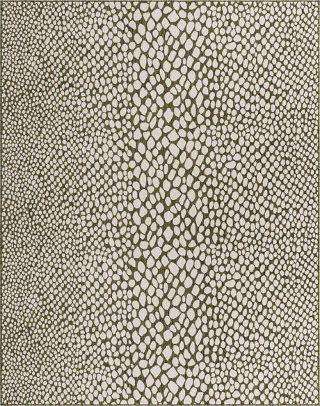 Green 7' 10 x 10' Jill Zarin Outdoor Rectangle Area Rug Weather Resistant for Patio, Deck, Terrace, Balcony, Porch Durable 100% Polypropylene Carpet for Outside for Sale at Rug Engine