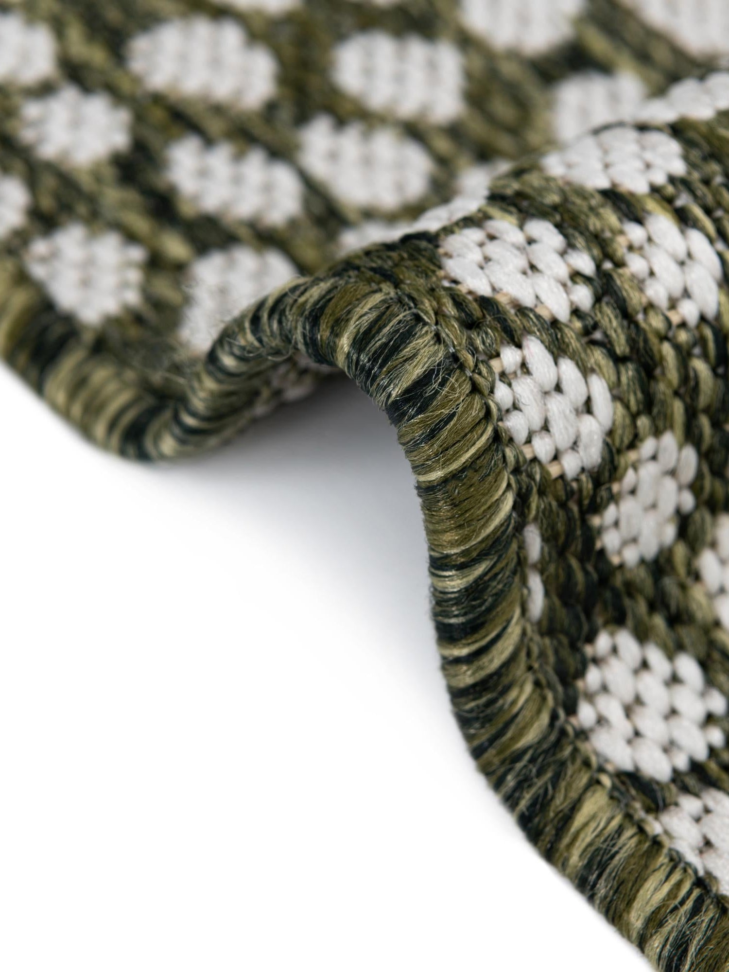 Green 7' 10 x 7' 10 Jill Zarin Outdoor Square Area Rug Weather Resistant for Patio, Deck, Terrace, Balcony, Porch Durable 100% Polypropylene Carpet for Outside for Sale at Rug Engine