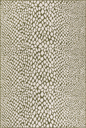 Green 6' 1 x 9' Jill Zarin Outdoor Rectangle Rug