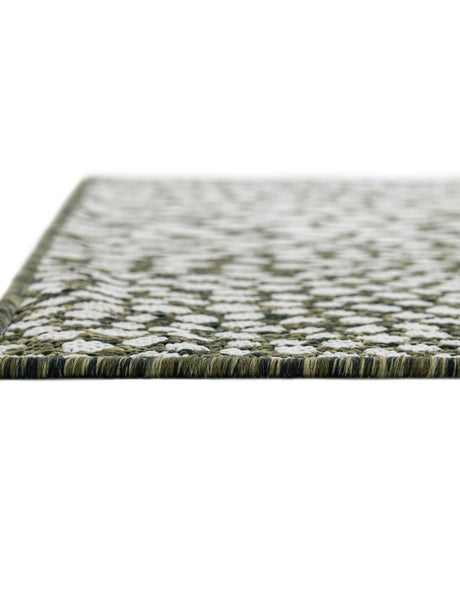 Green 7' 10 x 10' Jill Zarin Outdoor Rectangle Area Rug Weather Resistant for Patio, Deck, Terrace, Balcony, Porch Durable 100% Polypropylene Carpet for Outside for Sale at Rug Engine