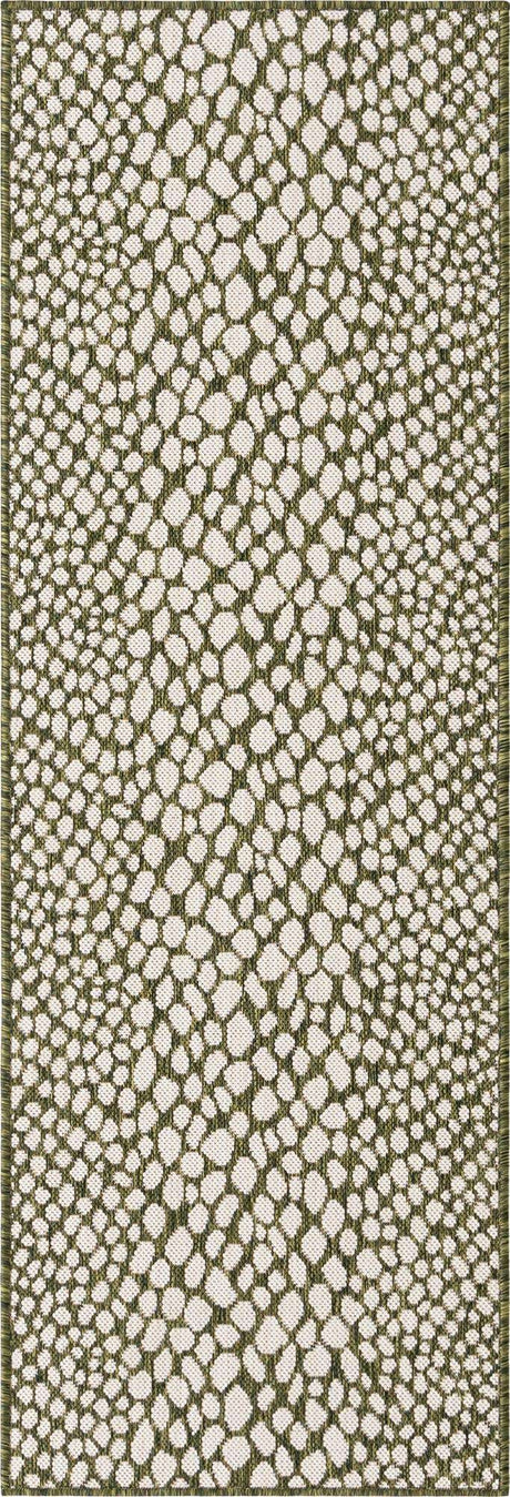 Green 2' x 6' 1 Jill Zarin Outdoor Runner Rug