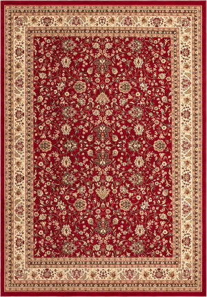 Burgundy 10' x 14' 1 Sialk Hill Rectangle Area Rug 100% Polypropylene Durable Easy Clean Classic Traditional Design Carpet for Interior Design for Sale at Rug Engine