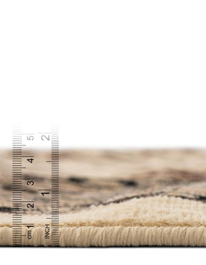 Ivory 3' 1 x 16' 5 Sialk Hill Runner Rug