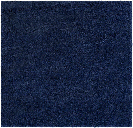 Navy Blue 5' 3 x 5' 3 Solo Square Rug