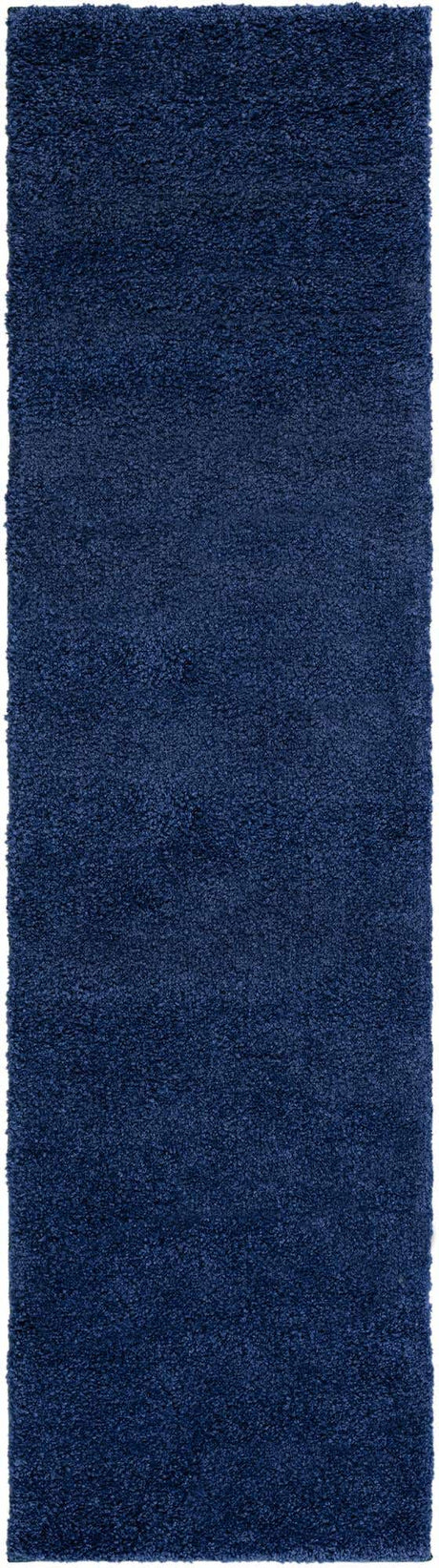 Navy Blue 2' 2 x 8' Solo Runner Rug