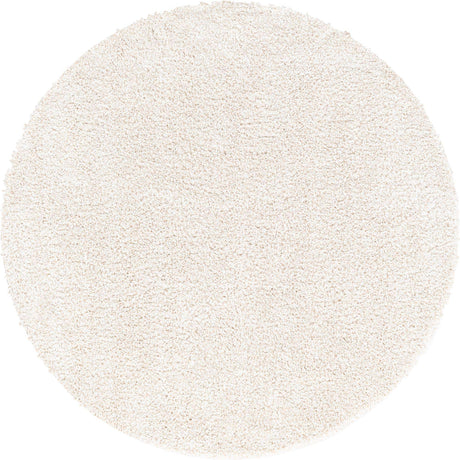 Ivory 5' x 5' Solo Round Rug