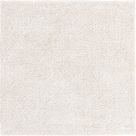 Ivory 4' x 4' Solo Square Rug