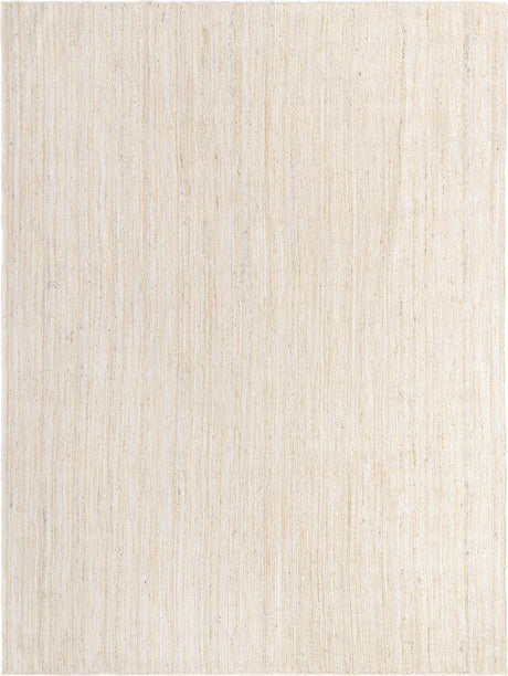 White 12' 2 x 16' 1 Braided Jute Rectangle Rug