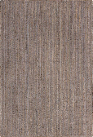 Gray 12' 2 x 16' 1 Braided Jute Rectangle Rug