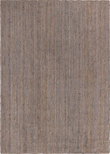 Gray 3' 3 x 5' 1 Braided Jute Rectangle Rug