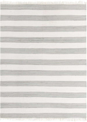 Gray 10' x 13' 1 Chindi Rag Rectangle Area Rug 100% Cotton All Natural Eco-Friendly Carpet Mat Decor for Homes for Sale at Rug Engine