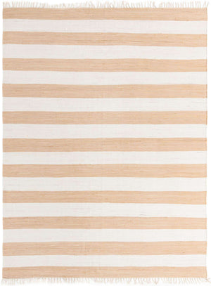 Beige 10' x 13' 1 Chindi Rag Rectangle Area Rug 100% Cotton All Natural Eco-Friendly Carpet Mat Decor for Homes for Sale at Rug Engine