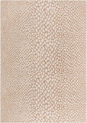 Dark Beige 7' 1 x 10' Jill Zarin Outdoor Rectangle Area Rug Weather Resistant for Patio, Deck, Terrace, Balcony, Porch Durable 100% Polypropylene Carpet for Outside for Sale at Rug Engine