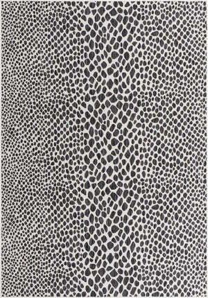 Black 7' 1 x 10' Jill Zarin Outdoor Rectangle Area Rug Weather Resistant for Patio, Deck, Terrace, Balcony, Porch Durable 100% Polypropylene Carpet for Outside for Sale at Rug Engine