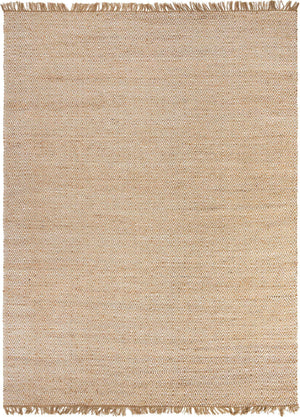 Natural 12' 2 x 16' 1 Braided Jute Rectangle Rug
