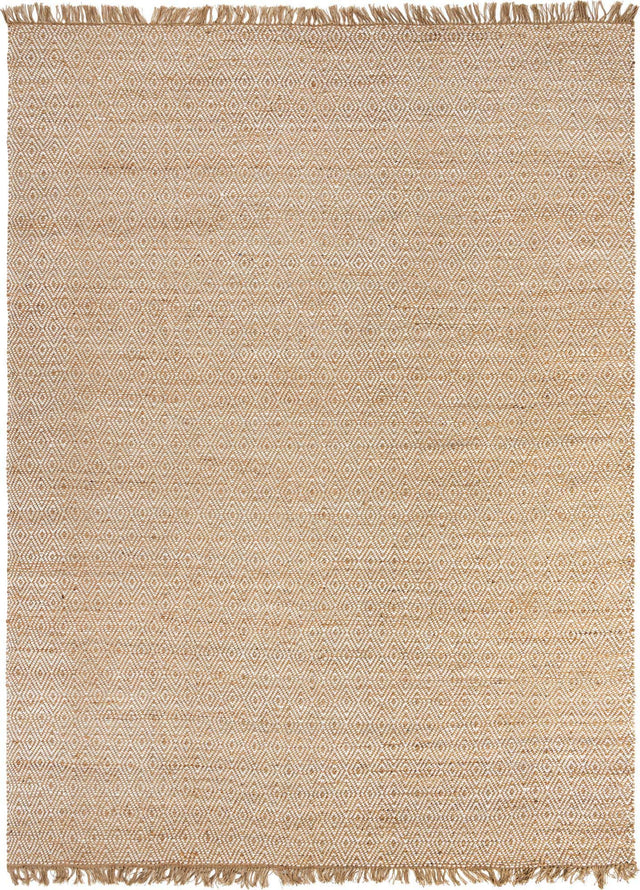 Natural 12' 2 x 16' 1 Braided Jute Rectangle Rug