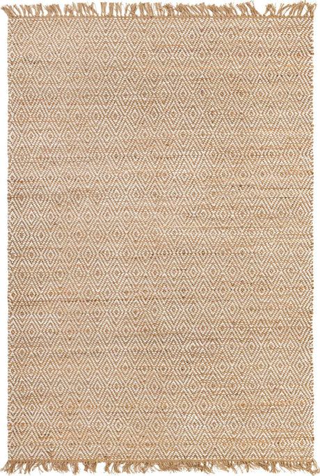 Natural 7' 1 x 10' Braided Jute Rectangle Rug