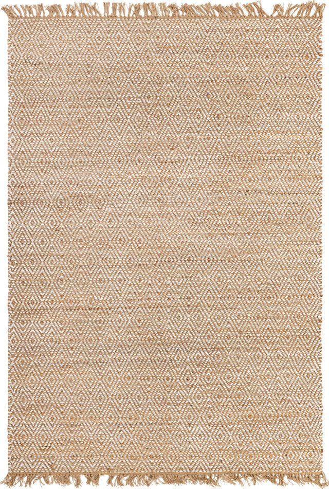 Natural 7' 1 x 10' Braided Jute Rectangle Rug