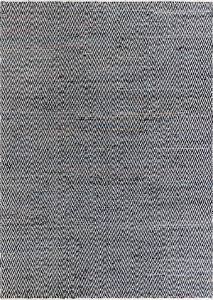 Black and White 10' x 14' 1 Chindi Chevron Rectangle Area Rug 100% Denim Cotton All Natural Modern Geometric Carpet Dining Living Rooms Bathroom Dorm Decor for Sale at Rug Engine
