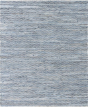 Denim 9' x 12' Chindi Chevron Rectangle Area Rug 100% Denim Cotton All Natural Modern Geometric Carpet Dining Living Rooms Bathroom Dorm Decor for Sale at Rug Engine