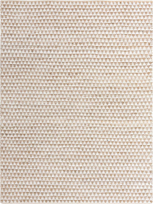 White 10' x 14' 1 Chindi Jute Rectangle Rug