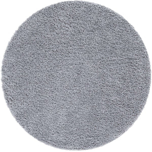 Sterling 10' x 10' Davos Shag Round Area Rug Thick Soft Touch Fluffy & Plush Shaggy Pile 100% Polypropylene Carpet for Living Dining Bedrooms Office for Sale at Rug Engine