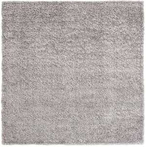 Sterling 7' 1 x 7' 1 Davos Shag Square Area Rug Thick Soft Touch Fluffy & Plush Shaggy Pile 100% Polypropylene Carpet for Living Dining Bedrooms Office for Sale at Rug Engine