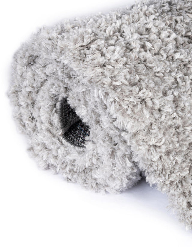 Sterling 7' 10 x 10' Davos Shag Oval Area Rug Thick Soft Touch Fluffy & Plush Shaggy Pile 100% Polypropylene Carpet for Living Dining Bedrooms Office for Sale at Rug Engine