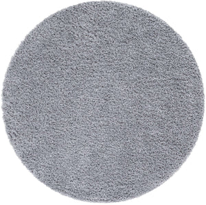 Sterling 2' x 2' Davos Shag Round Area Rug Thick Soft Touch Fluffy & Plush Shaggy Pile 100% Polypropylene Carpet for Living Dining Bedrooms Office for Sale at Rug Engine