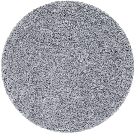 Sterling 2' x 2' Davos Shag Round Area Rug Thick Soft Touch Fluffy & Plush Shaggy Pile 100% Polypropylene Carpet for Living Dining Bedrooms Office for Sale at Rug Engine