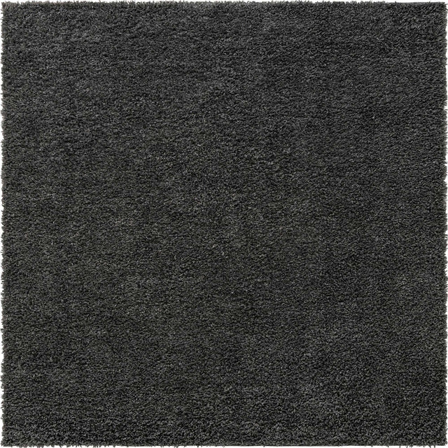 Peppercorn 10' x 10' Davos Shag Square Area Rug Thick Soft Touch Fluffy & Plush Shaggy Pile 100% Polypropylene Carpet for Living Dining Bedrooms Office for Sale at Rug Engine