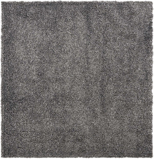 Peppercorn 7' 1 x 7' 1 Davos Shag Square Area Rug Thick Soft Touch Fluffy & Plush Shaggy Pile 100% Polypropylene Carpet for Living Dining Bedrooms Office for Sale at Rug Engine