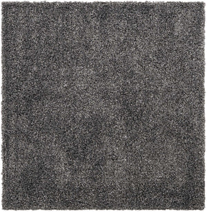 Peppercorn 5' 3 x 5' 3 Davos Shag Square Area Rug Thick Soft Touch Fluffy & Plush Shaggy Pile 100% Polypropylene Carpet for Living Dining Bedrooms Office for Sale at Rug Engine
