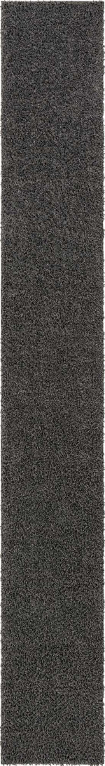 Peppercorn 2' 7 x 20' Davos Shag Runner Area Rug Thick Soft Touch Fluffy & Plush Shaggy Pile 100% Polypropylene Carpet for Living Dining Bedrooms Office for Sale at Rug Engine