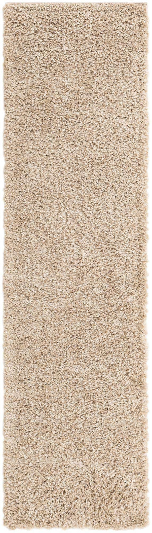 Linen 2' x 8' Davos Shag Runner Area Rug Thick Soft Touch Fluffy & Plush Shaggy Pile 100% Polypropylene Carpet for Living Dining Bedrooms Office for Sale at Rug Engine